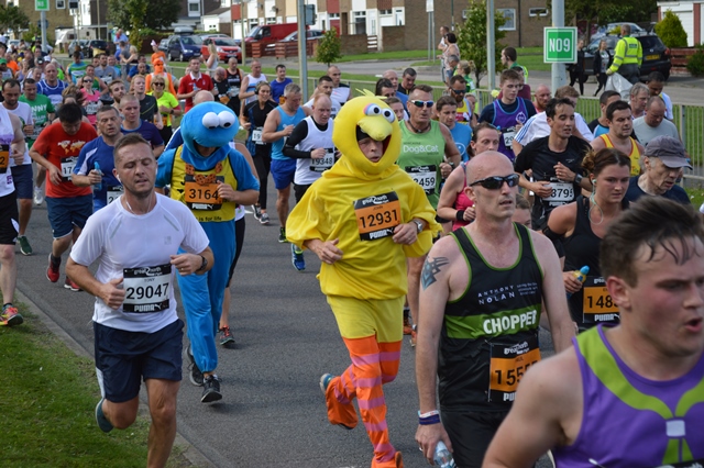 Running the Great North Run for charity? We can help you through it