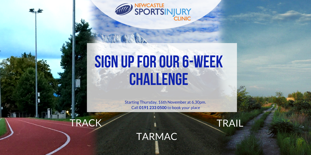 Track, Trail & Tarmac – 6-Week Challenge