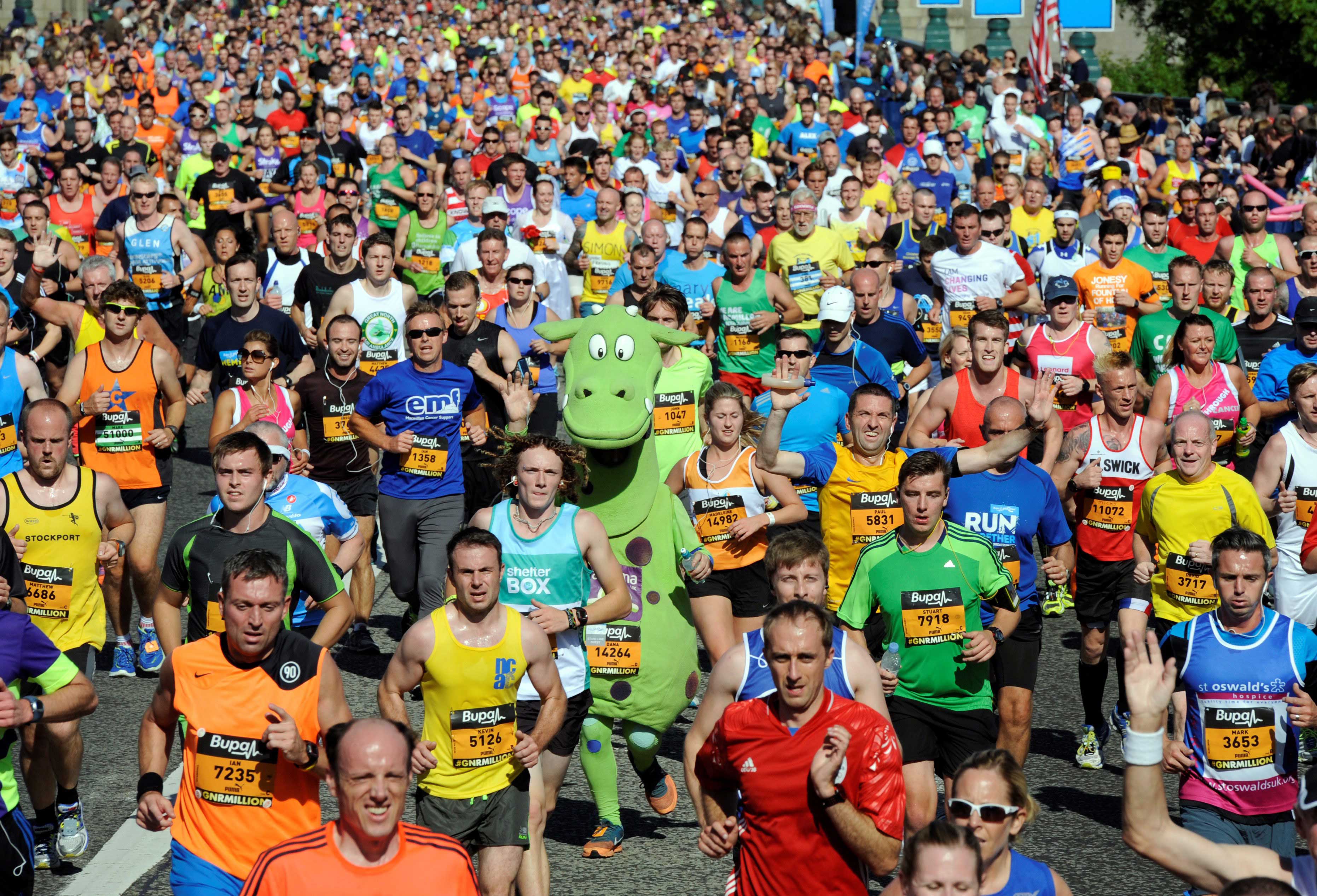 Don’t let injury stop you crossing the Great North Run finish line
