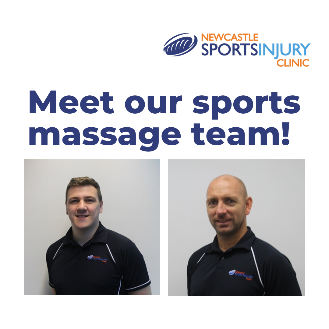 Meet our sports massage team!